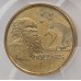 AUSTRALIA 2021 . TWO 2 DOLLARS COIN . GENUINE . BONUS ONE 1 DOLLAR COIN